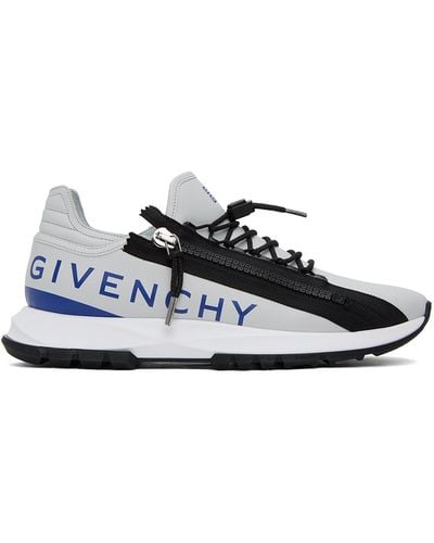 Givenchy Grey Spectre Trainers - Black