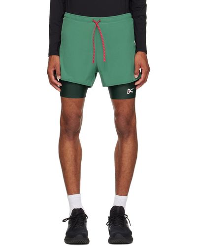 District Vision Laye Shorts - Green