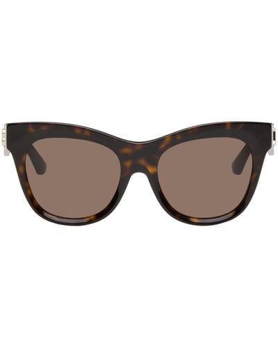 Burberry Tortoiseshell Cat-Eye Sunglasses - Black