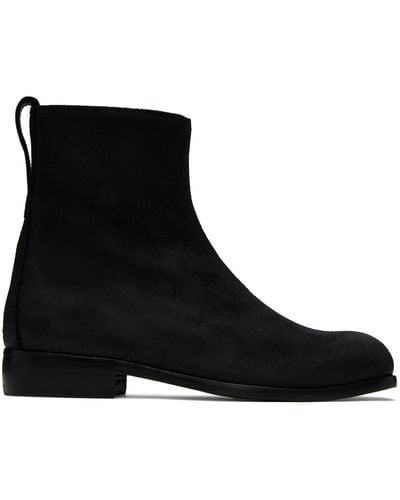Our Legacy Michaelis Suede Boot - Black