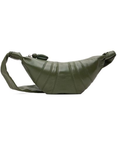 Lemaire Small Croissant Bag - Green
