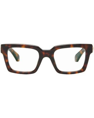 Off-White c/o Virgil Abloh Off- lunettes de vue style 72 brunes - Noir