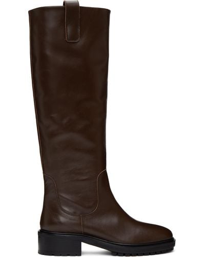 Aeyde Henry Boots - Brown