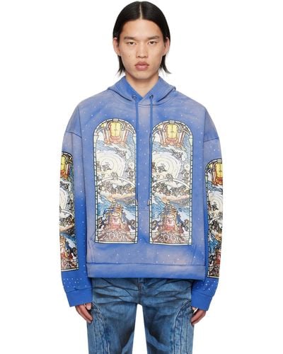 Who Decides War Chalice Hoodie - Blue