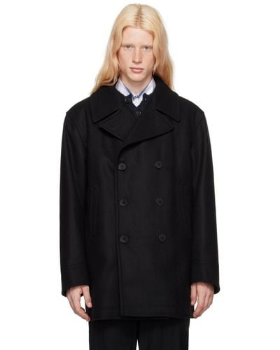 Our Legacy Black Opulent Peacoat
