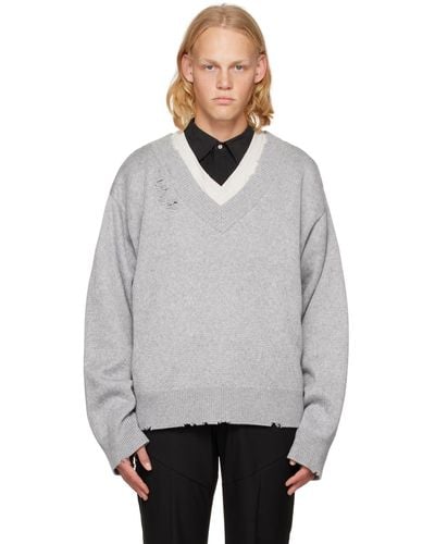 C2H4 006 Sweater - Gray