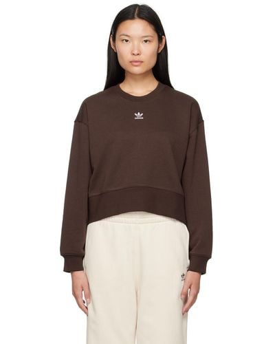 adidas Originals Brown Adicolor Essentials Sweatshirt