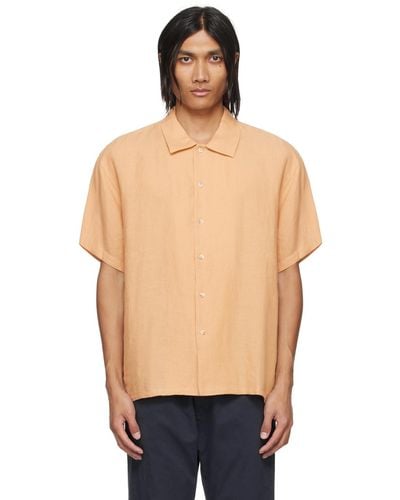 Commas Tan Oversized Shirt - Blue
