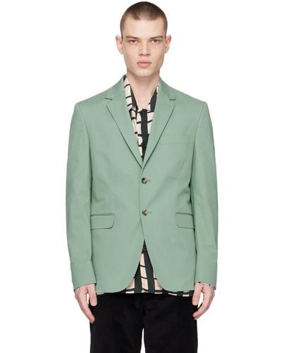 Paul Smith Green Two-button Blazer