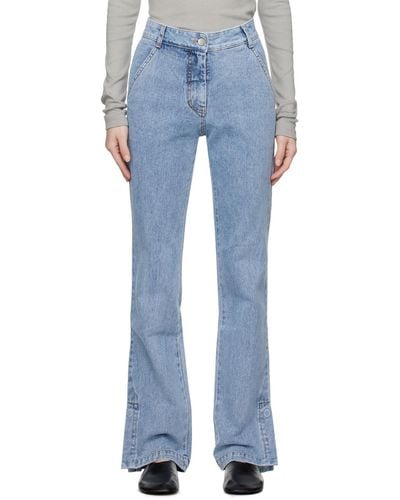 Low Classic Fla Jeans - Blue
