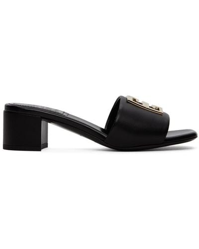 Givenchy 4g Mules - Black