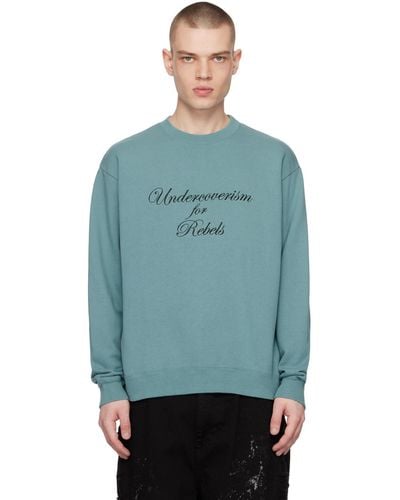 Undercoverism Embroide Sweatshirt - Blue