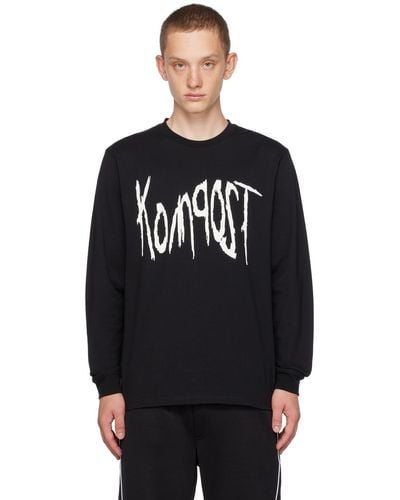 Perks And Mini Kompost Long Sleeve T-shirt - Black