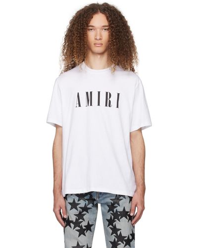 Amiri ホワイト Core Tシャツ