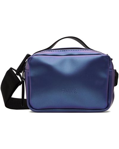 Rains Blue Micro Box Bag