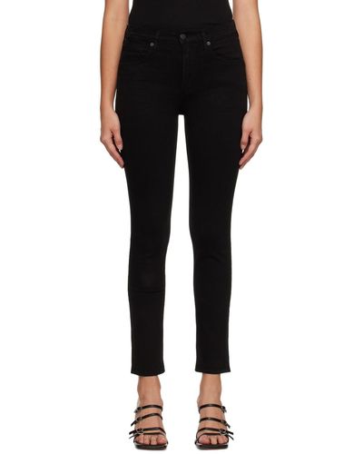 Citizens of Humanity Black Sloane Jeans