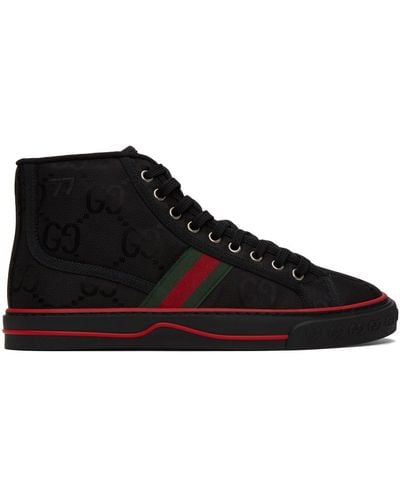 Gucci Off The Grid High Top Trainer - Black