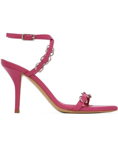 Miaou Giaborghini Edition Reno Heeled Sandals - Red