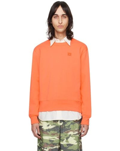 Acne Studios Orange Patch Sweatshirt