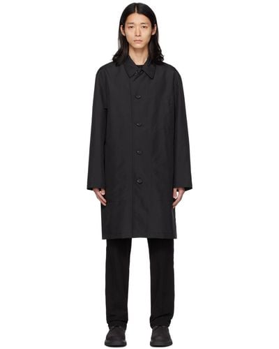 HUGO Black Relaxed-fit Rain Coat