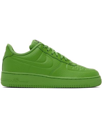 Nike Green Air Force 1 '07 Pro-tech Sneakers