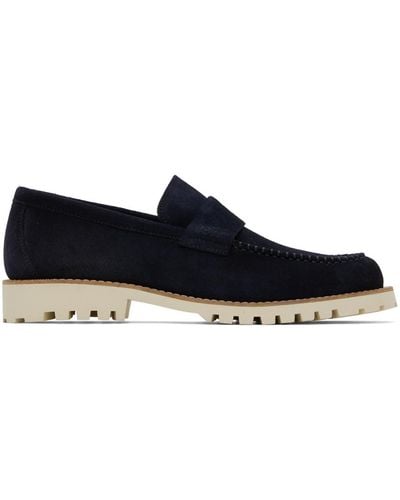 BOSS Slip-on Loafers - Black