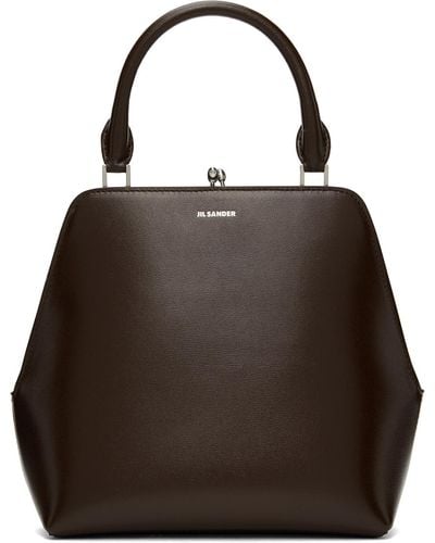 Jil Sander Small Goji Square Bag - Black