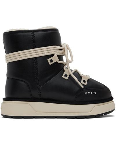 Amiri Malibu Hi Boots - Black