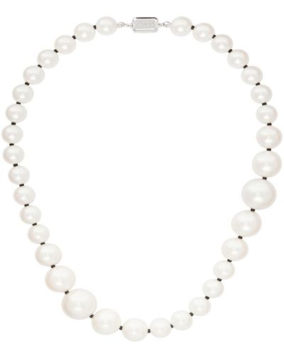 NUMBERING Collier #9738 blanc