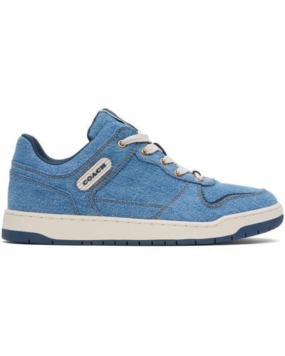 COACH Indigo C201 Sneakers - Blue