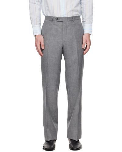 Husbands Creased Trousers - Grey