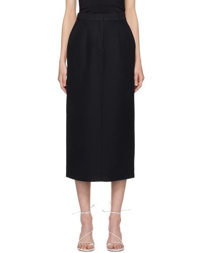 Co. Tailo Midi Skirt - Black