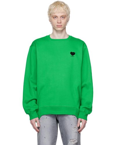 Adererror Flocked Sweatshirt - Green