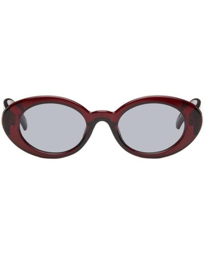 Le Specs 'Nouveau Vie' Sunglasses - Black
