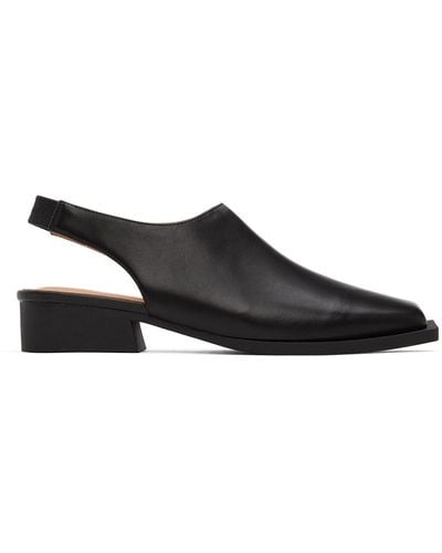 Issey Miyake United Nude Edition Fin Flat Sandals - Black