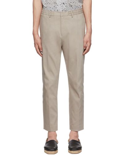 Tiger Of Sweden Taupe Traven Pants - Multicolor