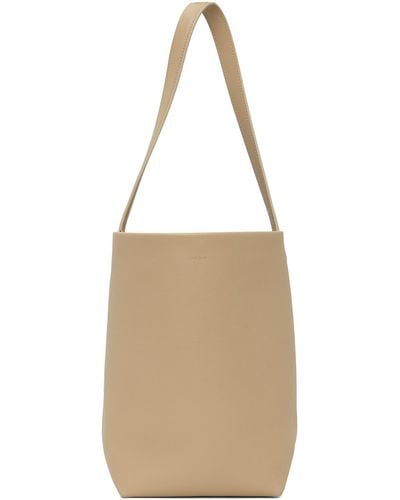 The Row Tan Small N/s Park Tote - Brown