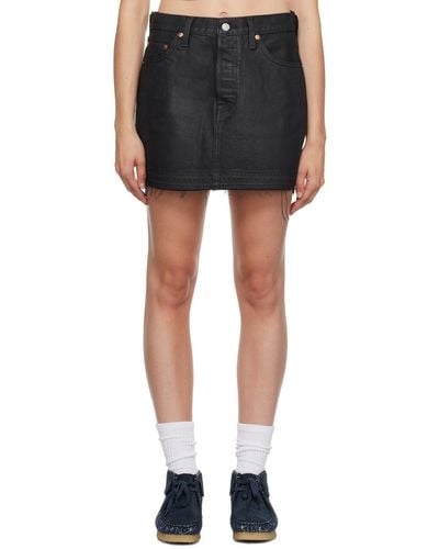 Levi's Icon Denim Miniskirt - Black