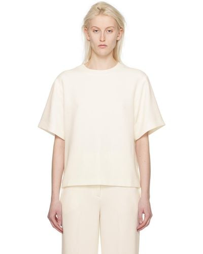 Anine Bing Off-white Maddie T-shirt - Natural