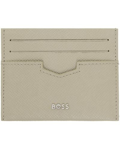 BOSS Emed Leather Card Holder - Multicolour