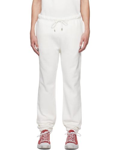 Mr. Saturday Gallery Wall Joggers - White