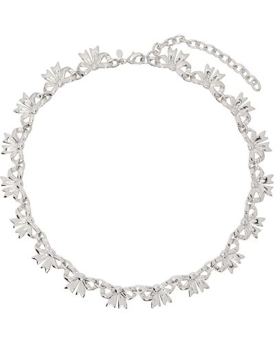 Sandy Liang Cadeau Necklace - Metallic