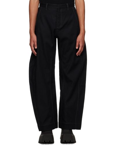 Dion Lee Arch Trousers - Black