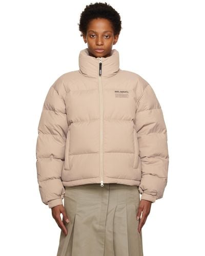 Axel Arigato Beige Observer Down Jacket - Natural