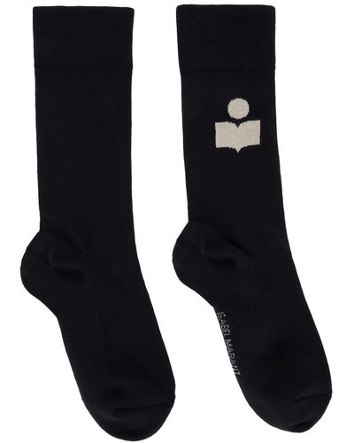 Isabel Marant Siloki Socks - Black