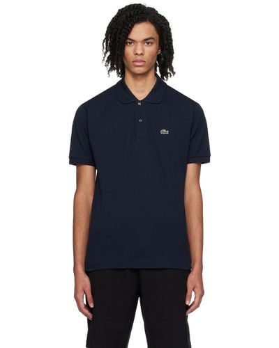 Lacoste Navy L.12.12 Polo - Blue