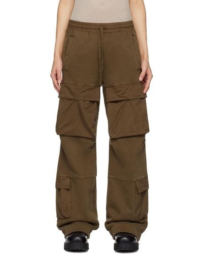Entire studios Utility Joggers - Brown