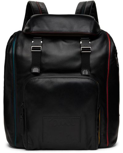 Paul Smith Piping Backpack - Black
