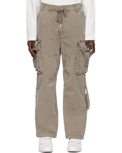 C2H4 Volcano Cargo Trousers - Natural