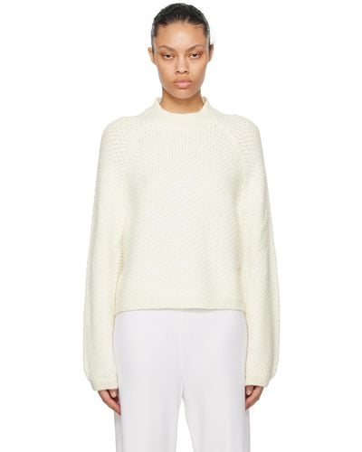 arch4 Hull Cashmere Sweater - White